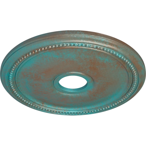 Diane Ceiling Medallion (Fits Canopies Up To 5 3/8), 18OD X 3 5/8ID X 1 1/8P